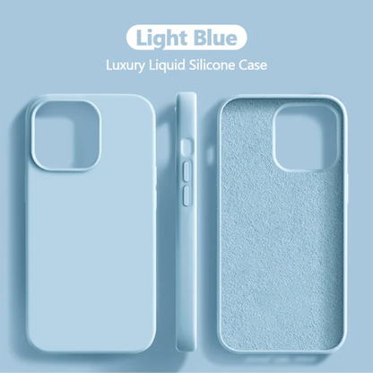 Capa de silicone para iPhone